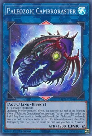 Image of Paleozoic Cambroraster (MP22-EN088) - 2022 Tin of the Pharaoh's Gods 1st Edition