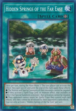 Image of Hidden Springs of the Far East (MP22-EN101) - 2022 Tin of the Pharaoh's Gods 1st Edition