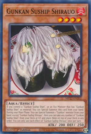 Image of Gunkan Suship Shirauo (MP22-EN202) - 2022 Tin of the Pharaoh's Gods 1st Edition