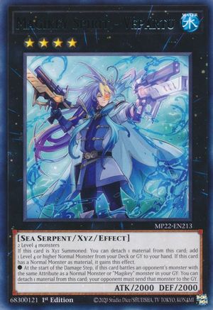Image of Magikey Spirit - Vepartu (MP22-EN213) - 2022 Tin of the Pharaoh's Gods 1st Edition