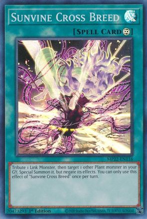 Image of Sunvine Cross Breed (MP22-EN116) - 2022 Tin of the Pharaoh's Gods 1st Edition