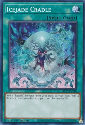 Image of Icejade Cradle (MP22-EN218) - 2022 Tin of the Pharaoh's Gods 1st Edition