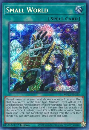 Image of Small World (MP22-EN225) - 2022 Tin of the Pharaoh's Gods 1st Edition