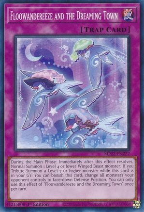 Image of Floowandereeze and the Dreaming Town (MP22-EN227) - 2022 Tin of the Pharaoh's Gods 1st Edition