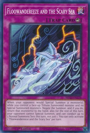 Image of Floowandereeze and the Scary Sea (MP22-EN228) - 2022 Tin of the Pharaoh's Gods 1st Edition