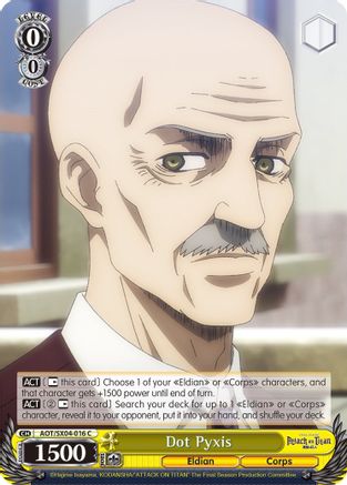 Image of Dot Pyxis (AOT/SX04-016 C) - Attack On Titan: Final Season