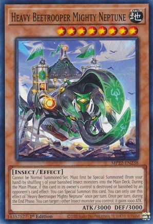 Image of Heavy Beetrooper Mighty Neptune (MP22-EN238) - 2022 Tin of the Pharaoh's Gods 1st Edition