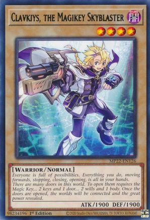 Image of Clavkiys, the Magikey Skyblaster (MP22-EN126) - 2022 Tin of the Pharaoh's Gods 1st Edition