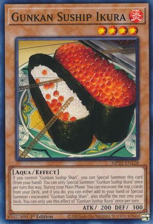 Image of Gunkan Suship Ikura (MP22-EN128) - 2022 Tin of the Pharaoh's Gods 1st Edition