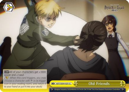 Image of Old Friends (AOT/SX04-025 CC) - Attack On Titan: Final Season