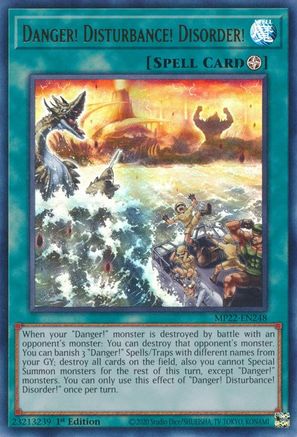 Image of Danger! Disturbance! Disorder! (MP22-EN248) - 2022 Tin of the Pharaoh's Gods 1st Edition