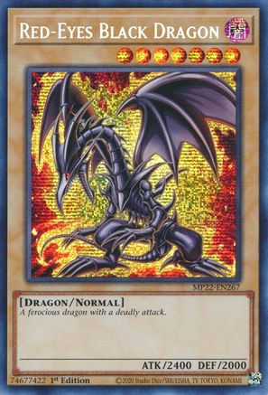 Image of Red-Eyes Black Dragon (MP22-EN267) - 2022 Tin of the Pharaoh's Gods 1st Edition