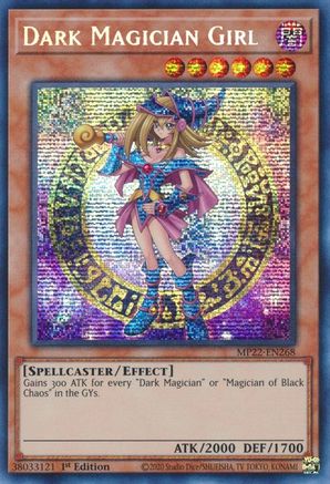 Image of Dark Magician Girl (MP22-EN268) - 2022 Tin of the Pharaoh's Gods 1st Edition