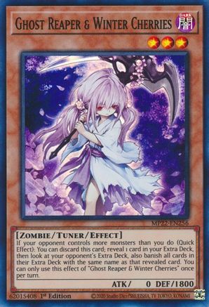 Image of Ghost Reaper & Winter Cherries (MP22-EN256) - 2022 Tin of the Pharaoh's Gods 1st Edition