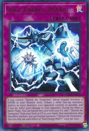 Image of Soul Energy MAX!!! (MP22-EN272) - 2022 Tin of the Pharaoh's Gods 1st Edition