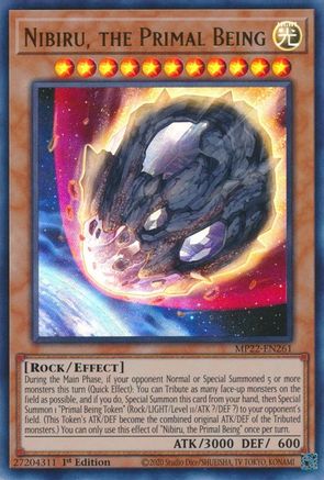 Image of Nibiru, the Primal Being (MP22-EN261) - 2022 Tin of the Pharaoh's Gods 1st Edition