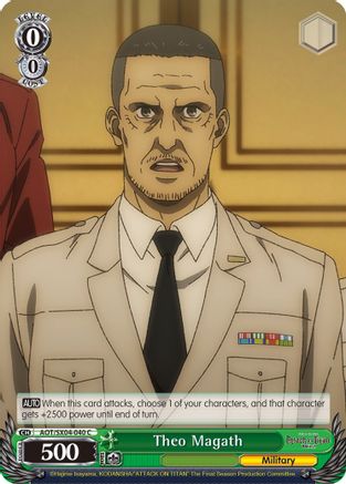 Image of Theo Magath (AOT/SX04-040 C) - Attack On Titan: Final Season