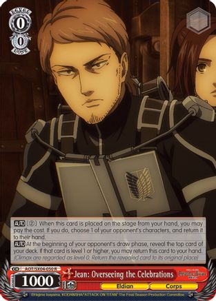 Image of Jean: Overseeing the Celebrations (AOT/SX04-050 R) - Attack On Titan: Final Season