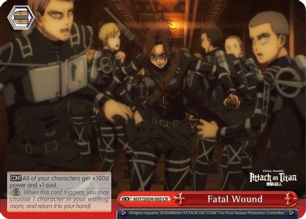 Image of Fatal Wound (AOT/SX04-065 CR) - Attack On Titan: Final Season