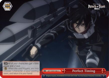 Image of Perfect Timing (AOT/SX04-066 CC) - Attack On Titan: Final Season