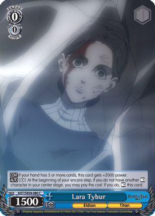 Image of Lara Tybur (AOT/SX04-080 C) - Attack On Titan: Final Season