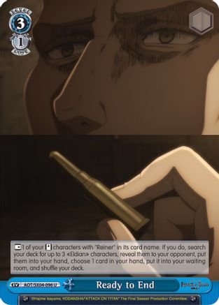 Image of Ready to End (AOT/SX04-096 U) - Attack On Titan: Final Season
