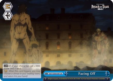 Image of Facing Off (AOT/SX04-097 CR) - Attack On Titan: Final Season