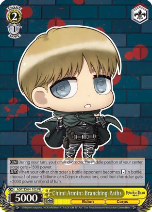 Image of Chimi Armin: Branching Paths (AOT/SX04-102 PR) - Attack On Titan: Final Season