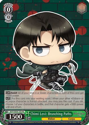 Image of Chimi Levi: Branching Paths (AOT/SX04-103 PR) - Attack On Titan: Final Season