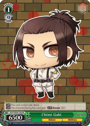 Image of Chimi Gabi (AOT/SX04-104 PR) - Attack On Titan: Final Season