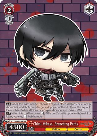 Image of Chimi Mikasa: Branching Paths (AOT/SX04-106 PR) - Attack On Titan: Final Season