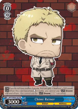Image of Chimi Reiner (AOT/SX04-107 PR) - Attack On Titan: Final Season