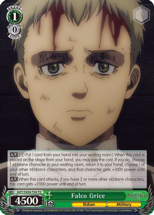 Image of Falco Grice (AOT/SX04-T04 TD) - Attack On Titan: Final Season