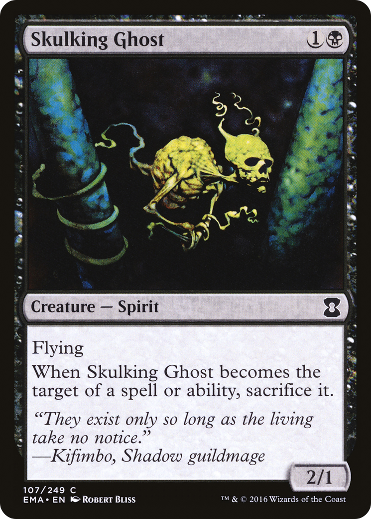 Image of Skulking Ghost (EMA-107) - Eternal Masters Foil