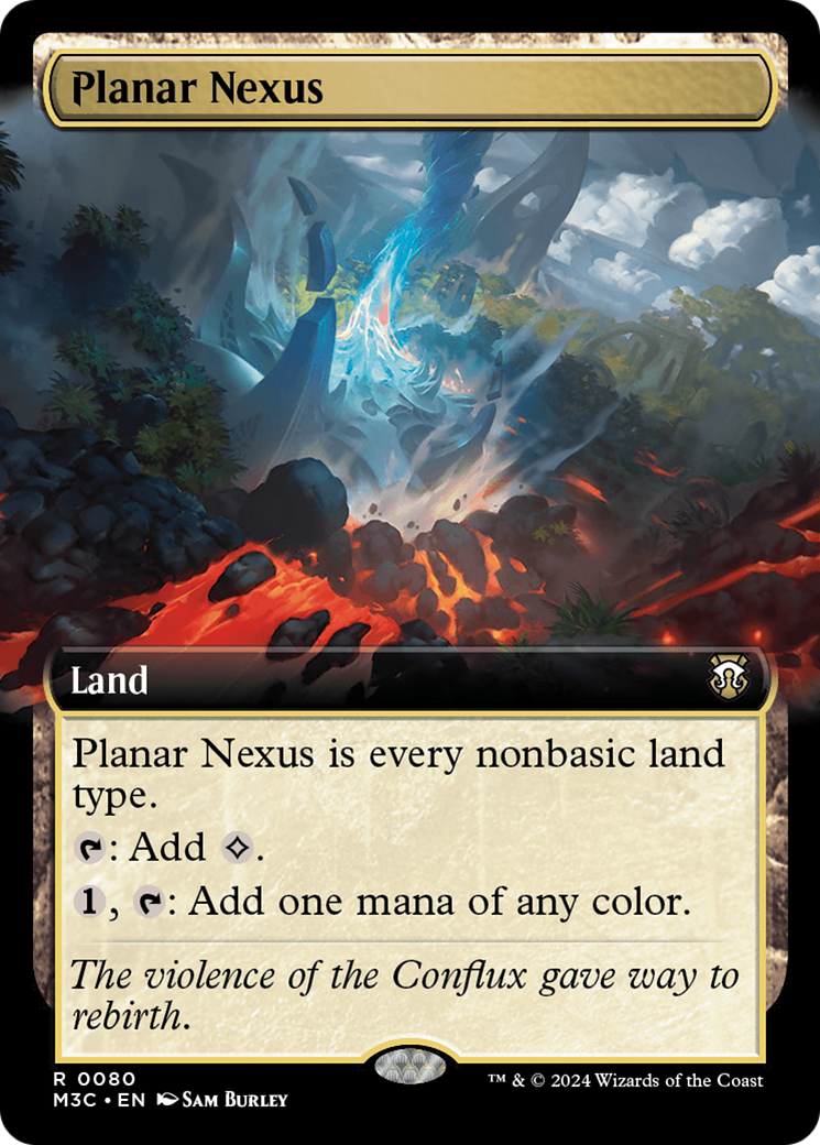Image of Planar Nexus (Extended Art) (M3C-080) - Modern Horizons 3 Commander: (Extended Art)