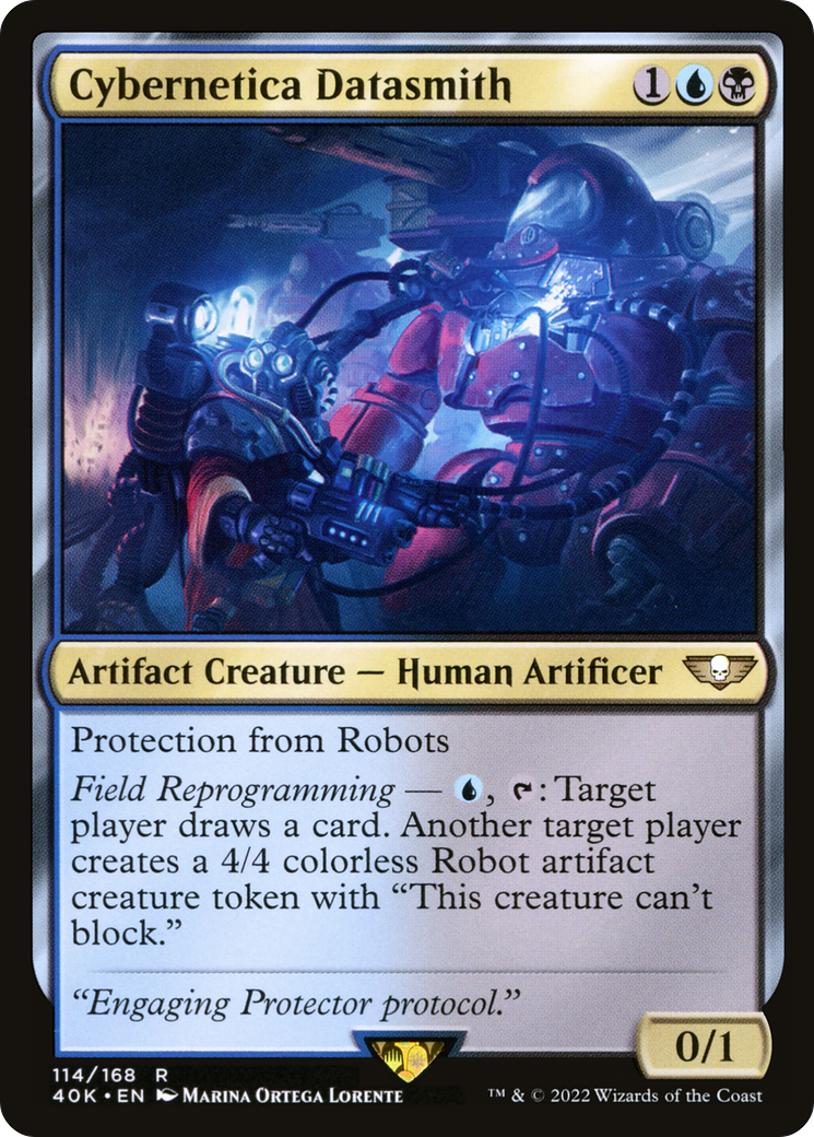 Image of Cybernetica Datasmith (40K-114) - Warhammer 40,000 Commander