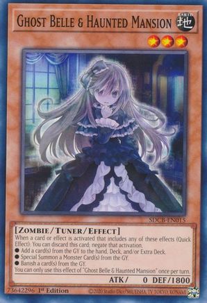 Image of Ghost Belle & Haunted Mansion (SDCB-EN015) - Structure Deck: Legend of the Crystal Beasts 1st Edition