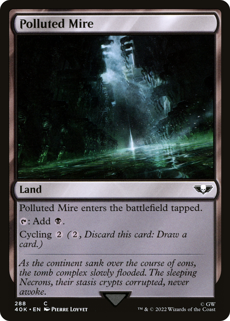 Image of Polluted Mire (40K-288) - Warhammer 40,000 Commander
