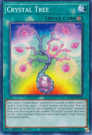 Image of Crystal Tree (SDCB-EN024) - Structure Deck: Legend of the Crystal Beasts 1st Edition