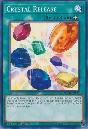 Image of Crystal Release (SDCB-EN025) - Structure Deck: Legend of the Crystal Beasts 1st Edition