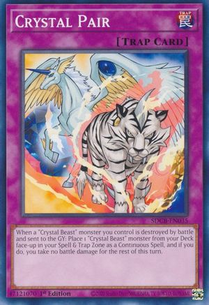 Image of Crystal Pair (SDCB-EN035) - Structure Deck: Legend of the Crystal Beasts 1st Edition