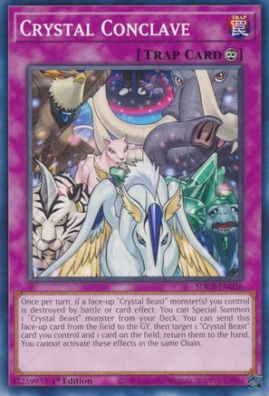 Image of Crystal Conclave (SDCB-EN036) - Structure Deck: Legend of the Crystal Beasts 1st Edition
