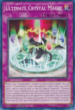 Image of Ultimate Crystal Magic (SDCB-EN037) - Structure Deck: Legend of the Crystal Beasts 1st Edition