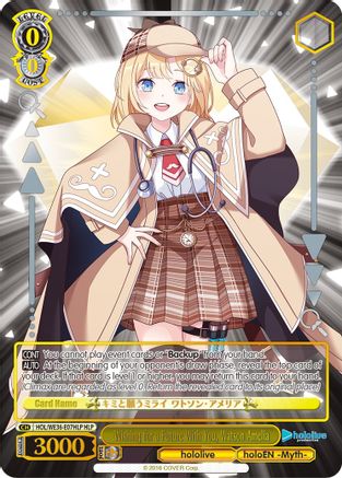 Image of Wishing for a Future With You, Watson Amelia (HLP) (HOL/WE36-E07HLP HLP) - hololive production Premium Booster