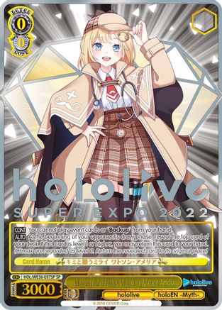 Image of Wishing for a Future With You, Watson Amelia (SP) (HOL/WE36-E07SP SP) - hololive production Premium Booster