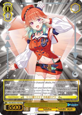 Image of Wishing for a Future With You, Takanashi Kiara (HLP) (HOL/WE36-E11HLP HLP) - hololive production Premium Booster