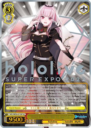 Image of Wishing for a Future With You, Mori Calliope (SP) (HOL/WE36-E13SP SP) - hololive production Premium Booster