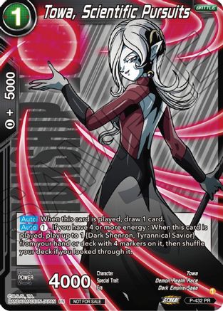 Image of Towa, Scientific Pursuits (P-432) - Promotion Cards
