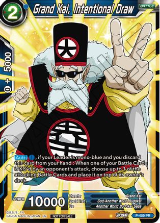 Image of Grand Kai, Intentional Law (Zenkai Series Tournament Pack Vol.1) (P-409) - Tournament Promotion Cards