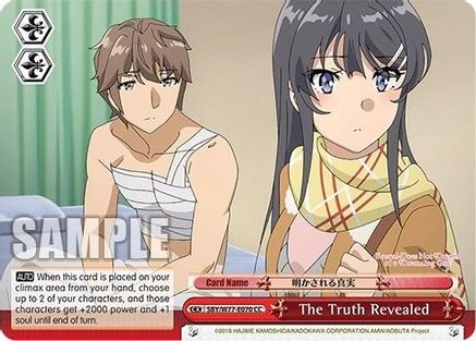Image of The Truth Revealed (SBY/W77-E070 CC) - Rascal Does Not Dream of a Dreaming Girl
